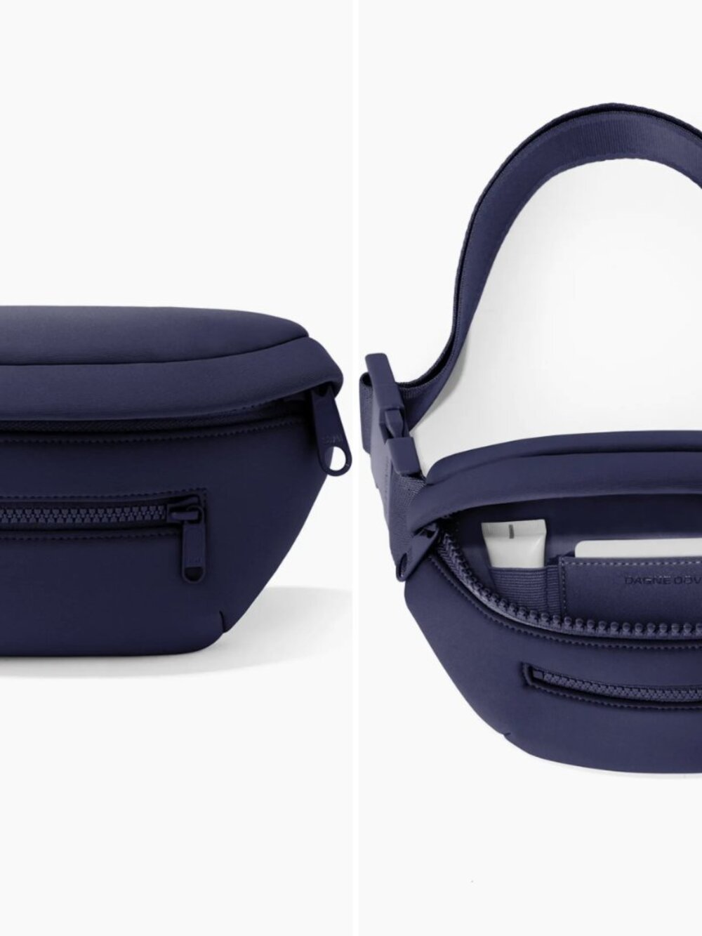 Dagne Dover Ace Belt Bag Fanny Pack - navy blue